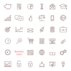 Lines business icons