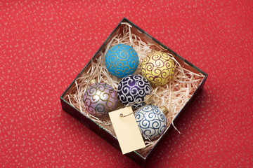 Colorful Christmas or New Year decoration