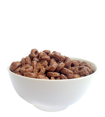 Chocolate cereal rings