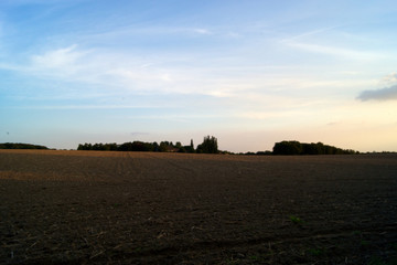 Fototapeta premium Felder Panorama