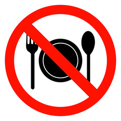 No eating