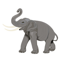 elephant shape vector design