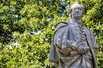 Fototapeta premium Berlin, Goethe-Denkmal