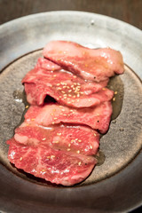 kalbi wagyu meat BBQ