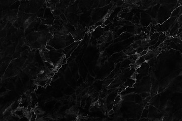 Black marble natural pattern for background, abstract natural ma