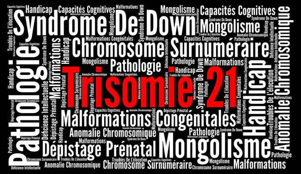Trisomie 21 nuage de mots