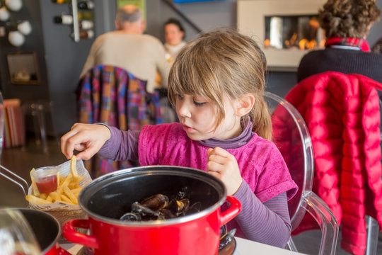 des moules &agrave; la cr&egrave;me
