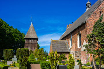 Petrikirche in Landkirchen auf der Insel Fehmarn