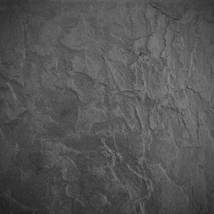 Naklejka premium Dark grey black slate background or texture.