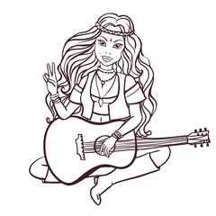 Beautiful card vector