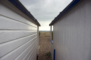 Beach huts