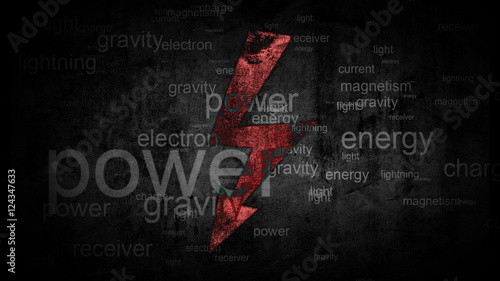  power Symbol With Words Synonyms Energy Concept Stock Photo And Royalty free Images On 