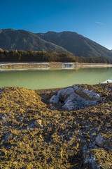 Sylvensteinspeicher im Winter