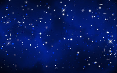 beautiful blue Christmas background