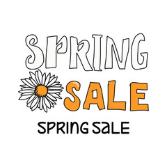 SPRING SALE CONCEPT