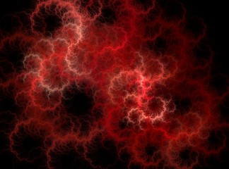 computer-generated fractal image - electric lightning