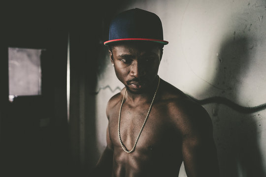 Close up of man standing indoors