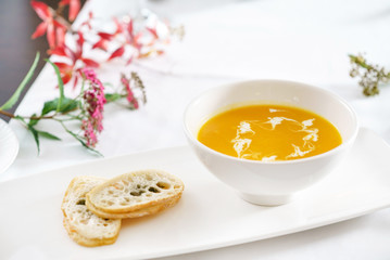 pumpkin cream soup