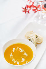 pumpkin cream soup