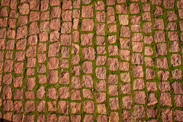 Stone road texture