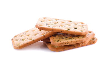 biscuits with white background