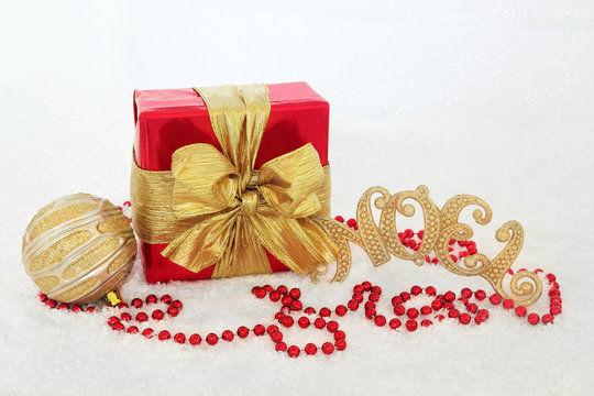 Gift Box and Decorations