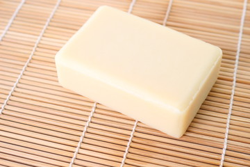 White glycerin soap