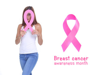 The concept health and prevention of breast cancer.
