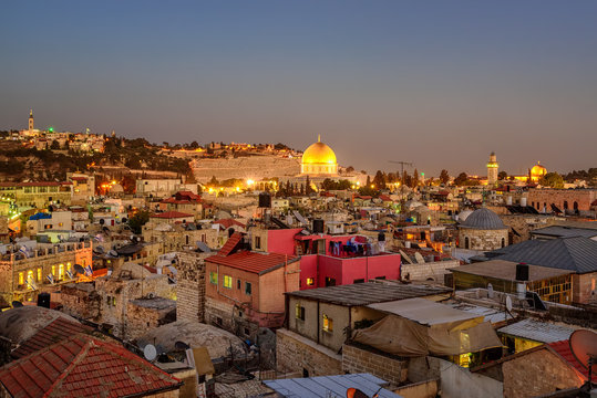 Old City of Jerusalem and Temple Mount, Israel