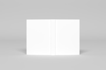 Blank Book Cover Mock-up