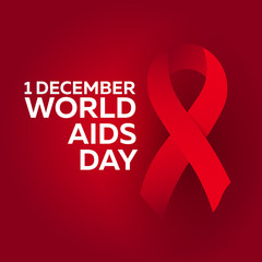 World Aids day. Vector illustration