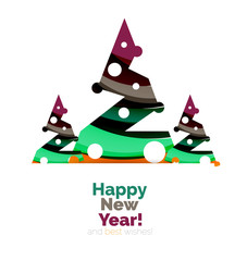 Christmas and New Year sale banner