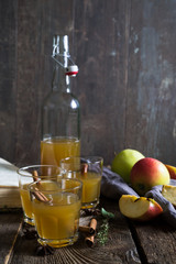 Apple Cider in a rustic style