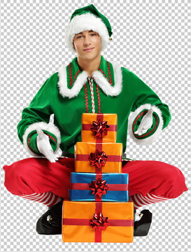elf and xmas time 