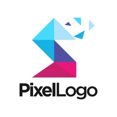 pixel vector logo