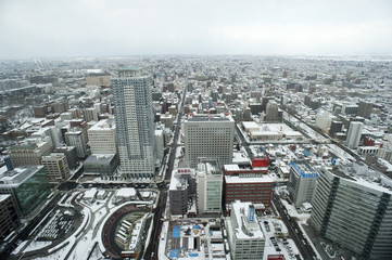 Fototapeta premium Sapporo Wideangle