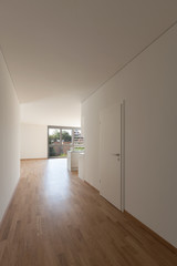 corridor in empty apartment