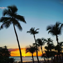 Obraz premium Sonnenuntergang in Fort Myers