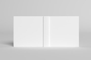 Fototapeta premium Square cover Book Mock-up