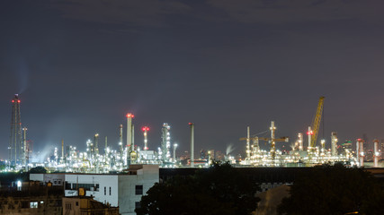 Fototapeta premium oil refinery industry