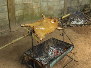 Roast suckling pig