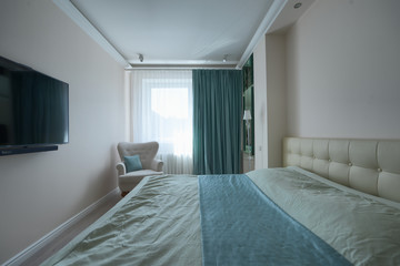 Fototapeta na wymiar bedroom interior 