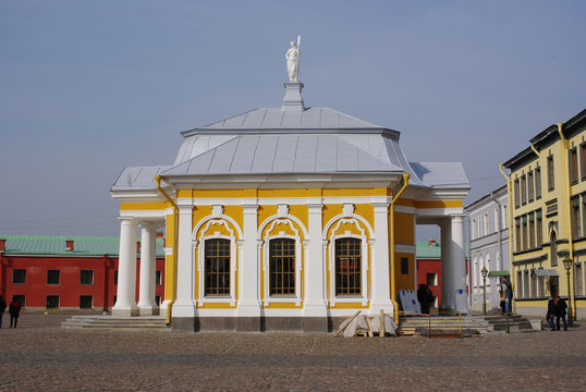 The boathouse for Peter the Great's boat,Peter and Paul Fortress, Saint Petersburg