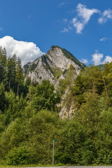 Obraz premium Mountain in Alps, Austria