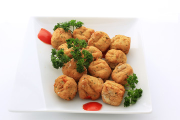 assiette d'accras