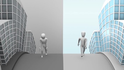 unlucky and lucky people