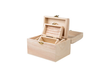 three boxes of fir with golden clasp