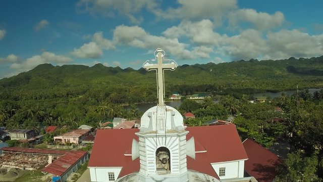 The Catholic Church in the Philippine. Anda. Poblacion city.