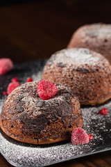 Chocolate fondant cake
