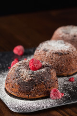 Chocolate fondant cake